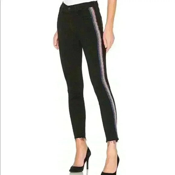 Mother | the high waisted looker fray jeans size 25 - Picture 5 of 12